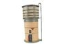 Bachmann CO-4403 - Torre acqua in resina montata e verniciata FS