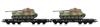 Liliput L230173 - DRB Set di due carri pianali per trasporto pesante