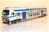 Vitrains 3115 - Carrozza pilota due piani 2a classe livrea Vivalto FS