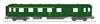 Ree Modeles VB-418- SNCF Carrozza A4D ex PLM luci di coda n°51 87 81-40 412-5