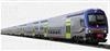 Vitrains 1094 - Set 3 carrozze due piani nuova livrea Trenitalia FS