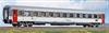 Acme 50608 - Trenitalia carrozza servizi Charter livrea IC senza fascia rossa