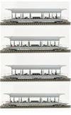 Exact-train EX25001 - BLS Set carri trasporto auto di Tipo Sdt