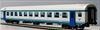 Vitrains 3207 - Carrozza MDVE di 1 cl in livrea XMPR di Trenitalia con tetto bianco