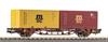 Piko 27750 - FS Carro Portacontainer con carico MSC Container 