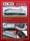Acme 69023 - E 402A 031 di Trenitalia in livrea XMPR DIGITAL SOUND