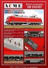 Acme 60733 - DB Cargo Locomotiva elettrica EG3107