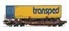 Roco 76749 - Carro intermodale delle FS con semirimorchio
