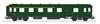 Ree Modeles VB-414 - SNCF Carrozza passeggeri A4D ex PLM con luci di coda n° 5493