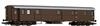 Roco 74384 - FS Carrozza Postale livrea Castano