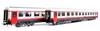 Rivarossi HR4355 - Trenitalia Set carrozze UIC Z1 livrea Frecciabianca con porte rosse