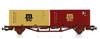 Piko 97153 - FS carro merci pianale Lgs579 FS con 2 container MSC