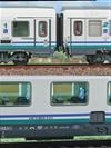 Acme 55153 - Set 2 carrozze ex Gran Confort di Trenitalia XMPR carena scura