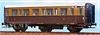 Acme 51142 - FS Carrozza a tre assi Tipo Bly 36410 in livrea castano/isabella