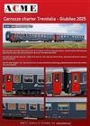 Acme 55361 - Trenitalia Set Charter livrea IC Notte senza fascia rossa